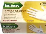 "Falcon latex gloves powder-free packaging from JC Packaging Dubai"